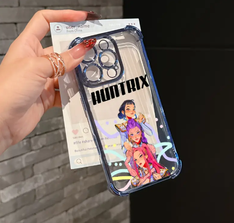 Kpop Demon Hunters White Phone Case for iPhone