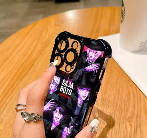 Kpop Demon Hunters Saja Boys Phone Case for iPhone