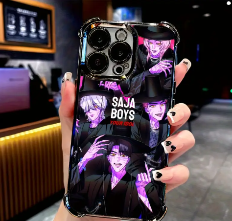 Kpop Demon Hunters Saja Boys Phone Case for iPhone