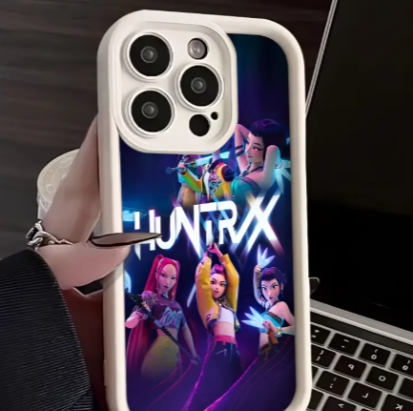 Kpop Demon Hunters White Phone Case for iPhone